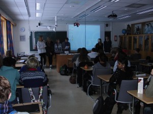 Presenttation before whole class
